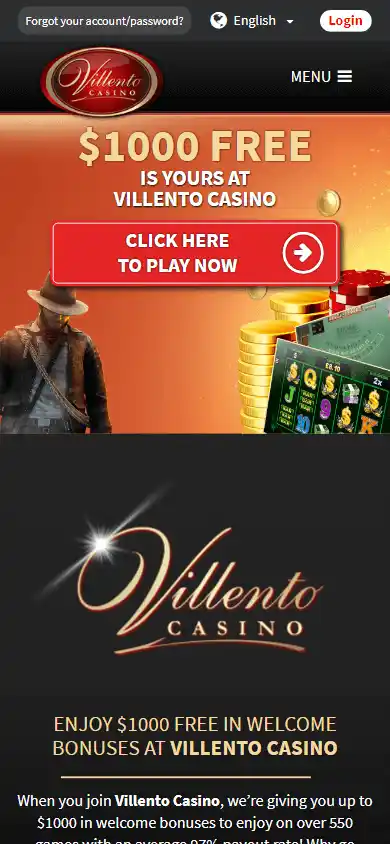 Villento Casino screenshot 6