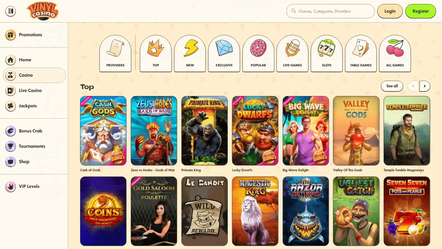 Vinyl Casino screenshot 2