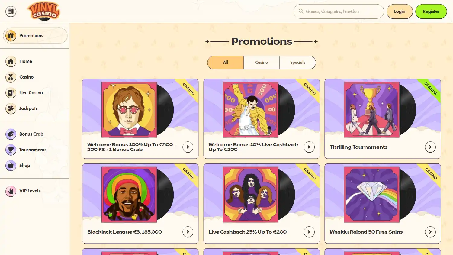 Vinyl Casino screenshot 3