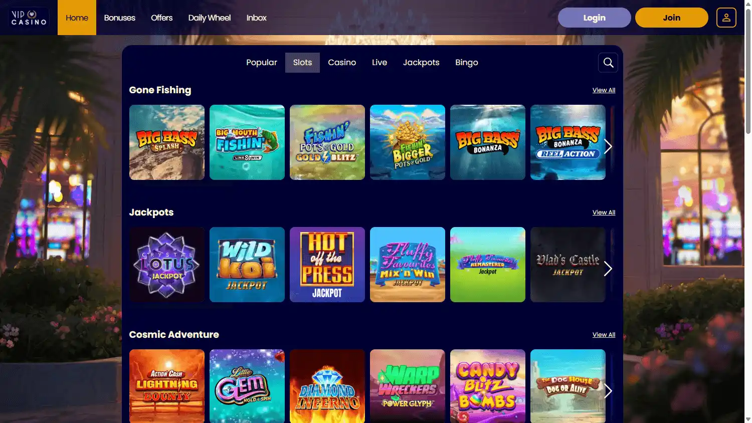 VIP Casino screenshot 2