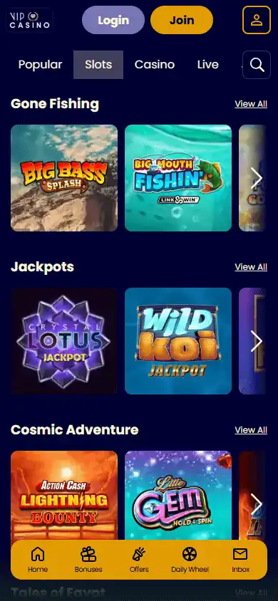VIP Casino screenshot 5
