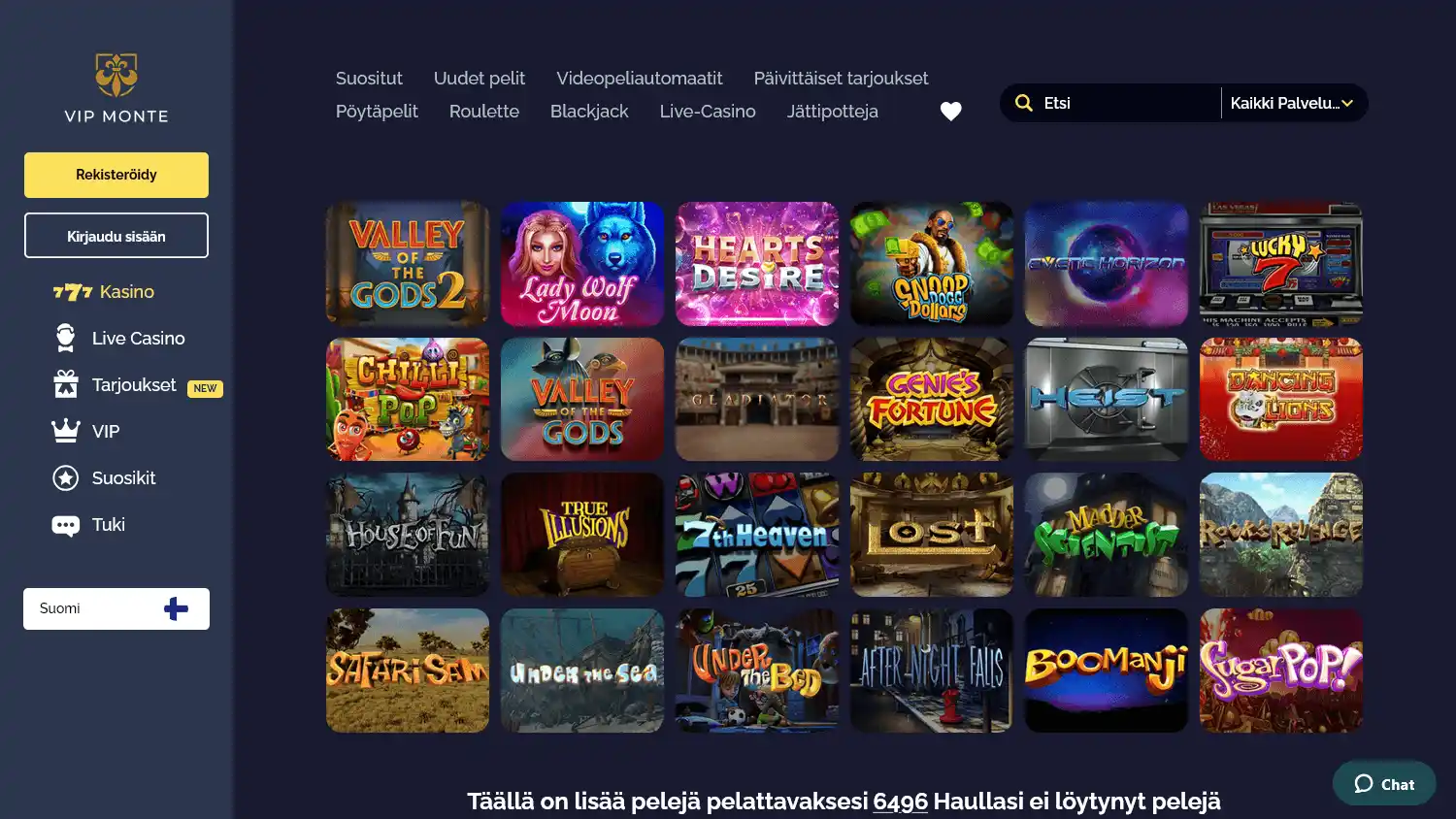 VIP Monte Casino screenshot 1