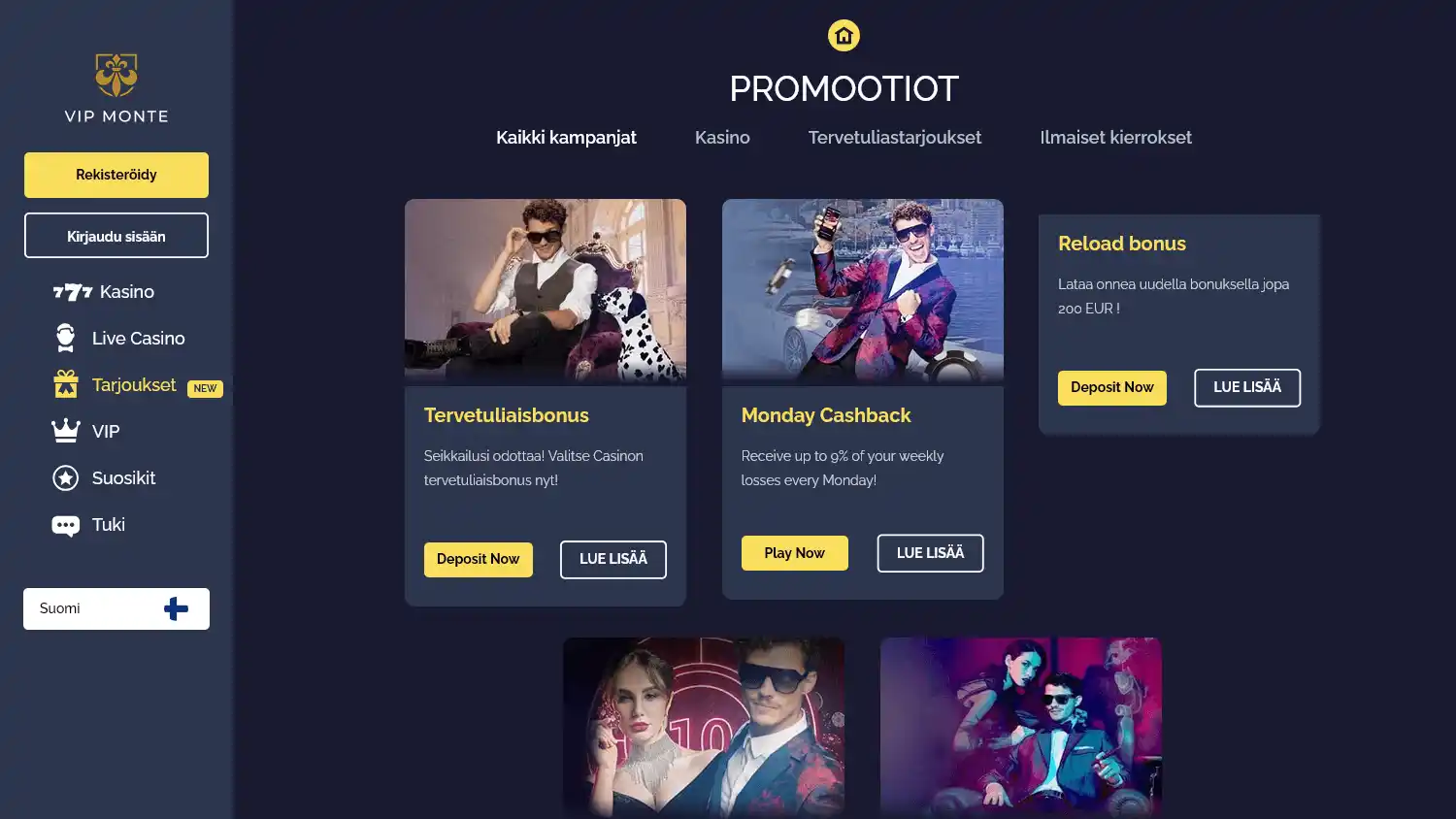 VIP Monte Casino screenshot 2