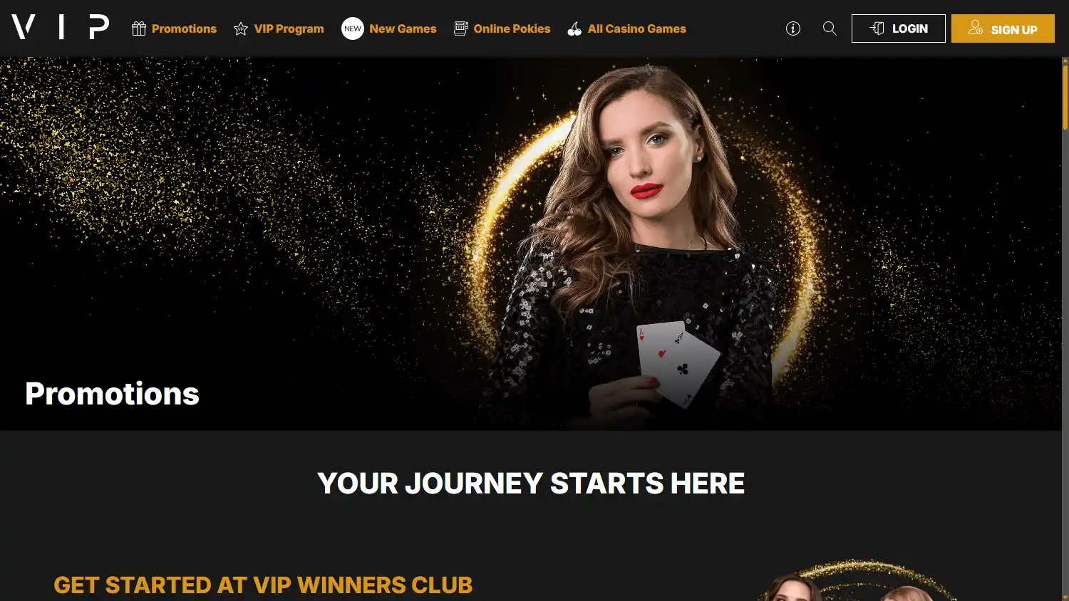 VIP Winners Club Casino screenshot 3