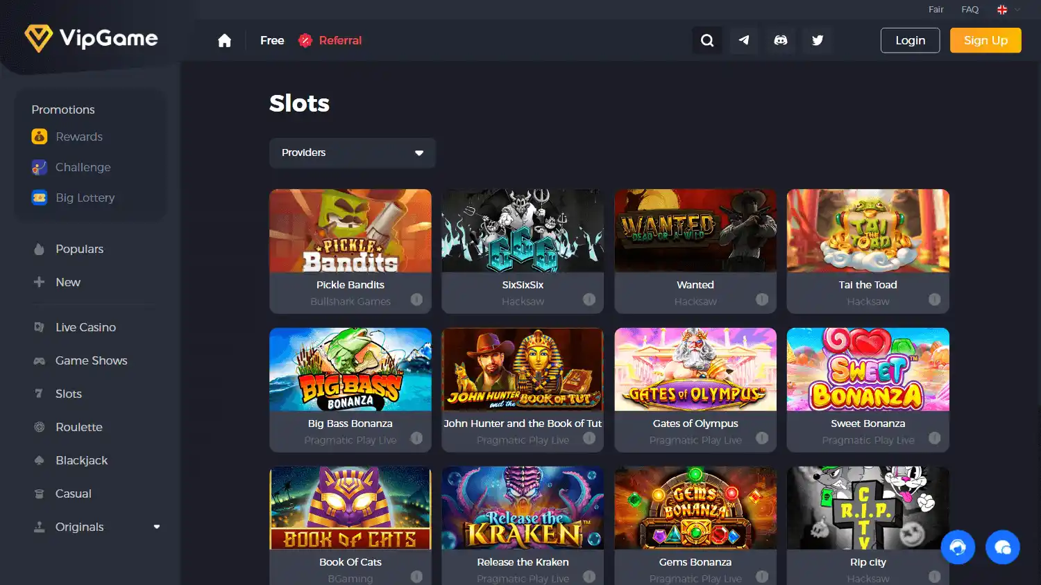 VipGame Casino screenshot 2