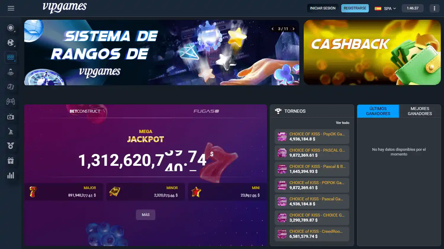 VipGames Casino screenshot 2