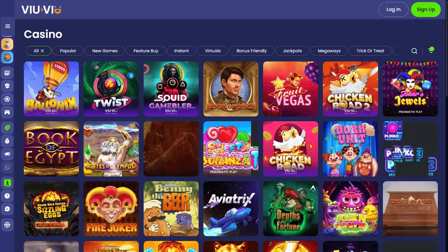 Viu-viu Casino screenshot 2
