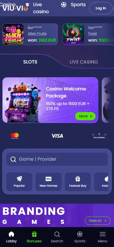 Viu-viu Casino screenshot 4