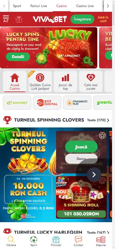 VIVABET Casino screenshot 4