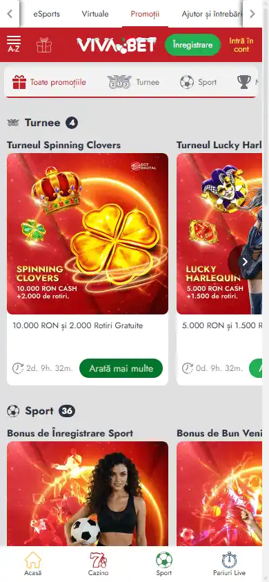 VIVABET Casino screenshot 6