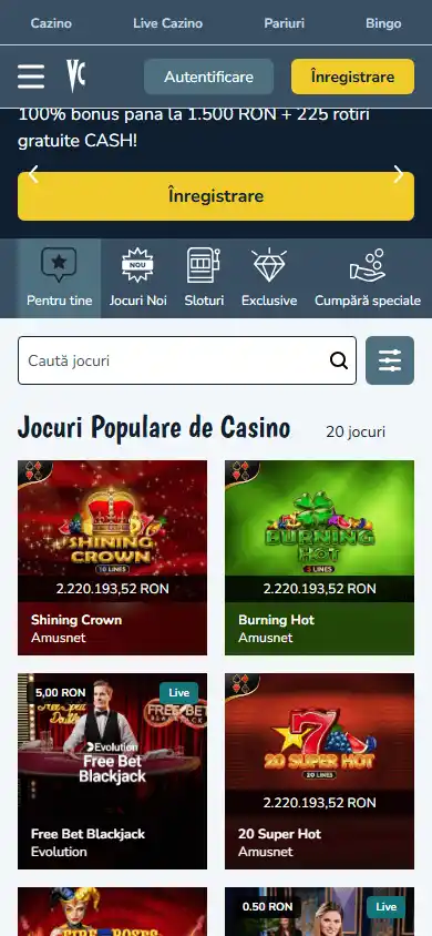 Vlad Casino screenshot 3