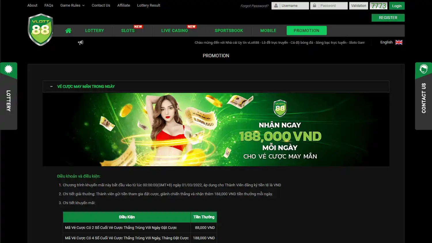 VLOTT88 Casino screenshot 3