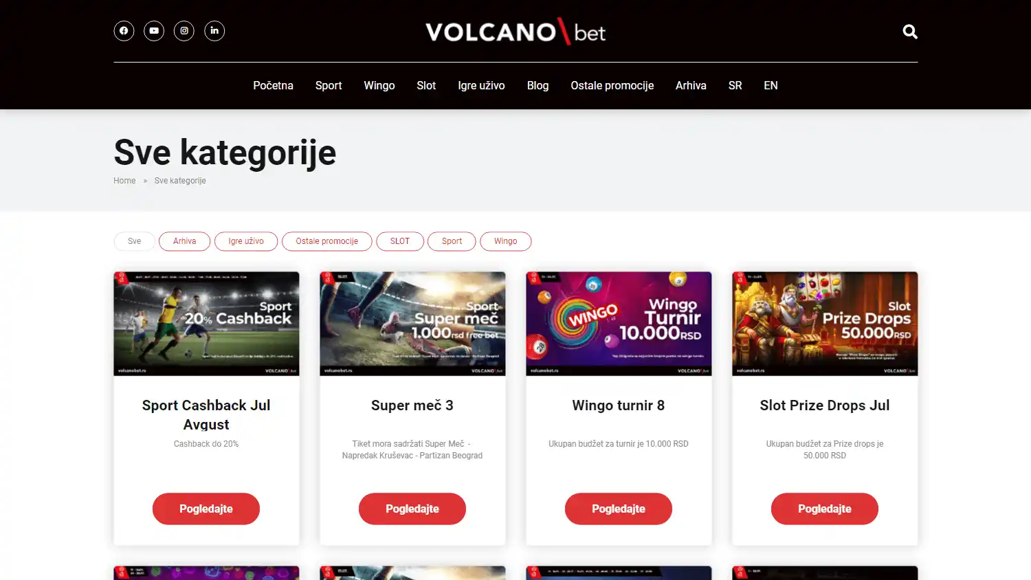 Volcano Casino screenshot 2