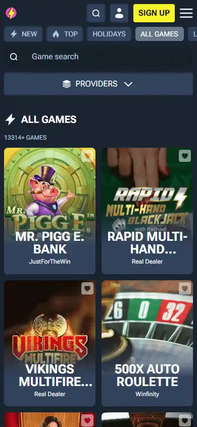 Voltslot Casino screenshot 5