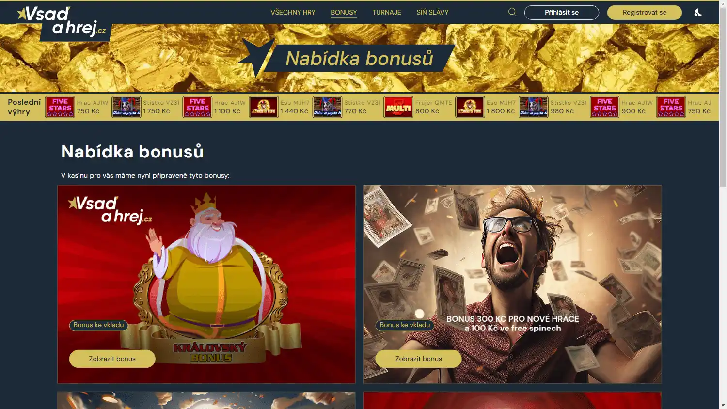 Vsaď A Hrej Casino screenshot 3