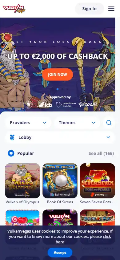 V.Vegas Casino screenshot 4