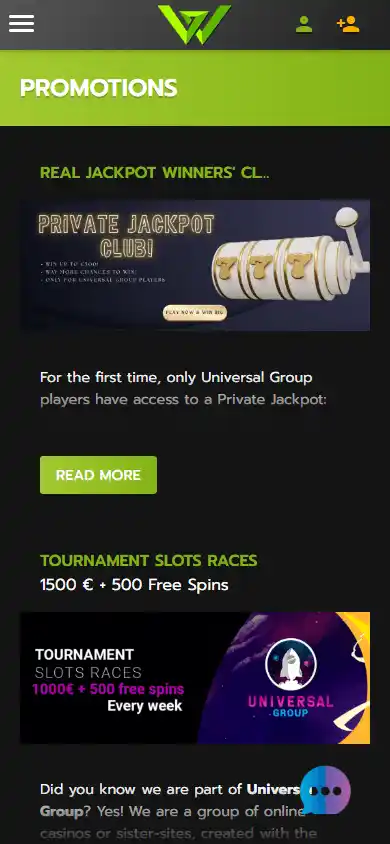 W Casino screenshot 6