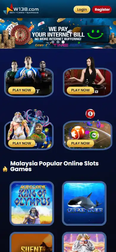 W138 Casino screenshot 4