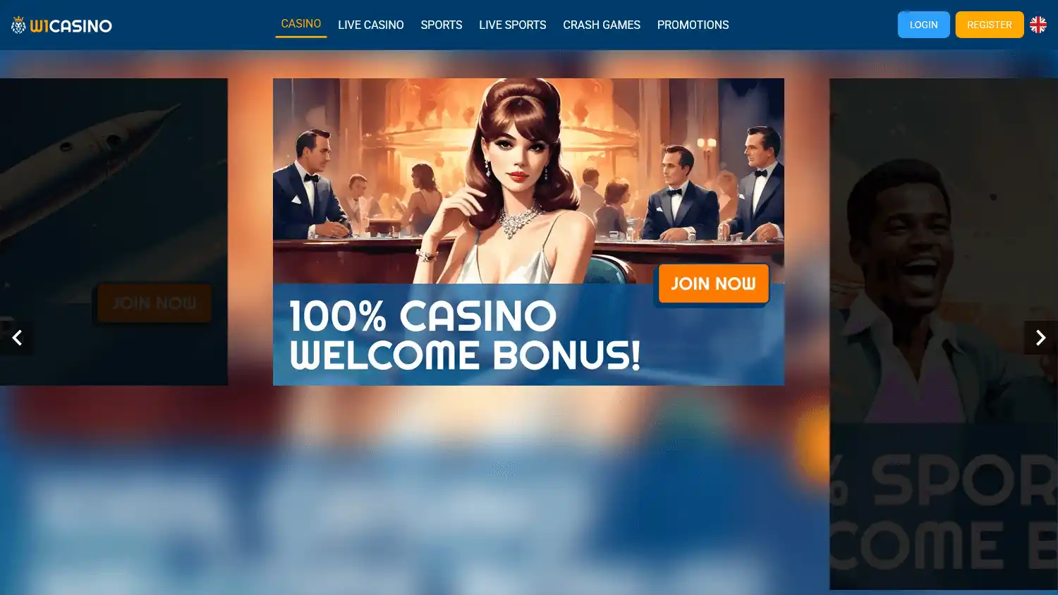 W1Casino screenshot 1