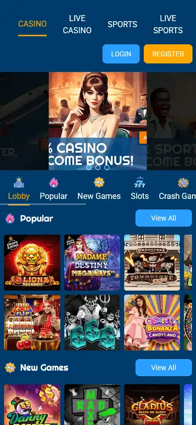 W1Casino screenshot 3