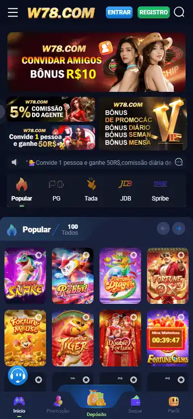 W78.com Casino screenshot 4