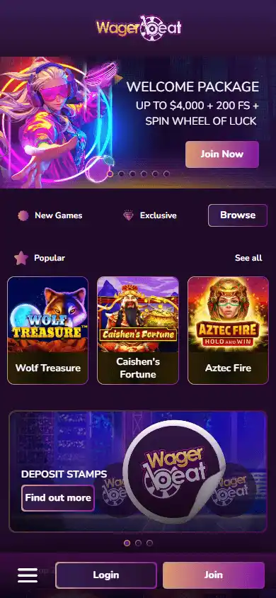 Wager Beat Casino screenshot 3