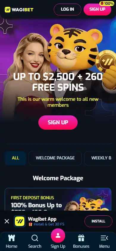 Wagibet Casino screenshot 6