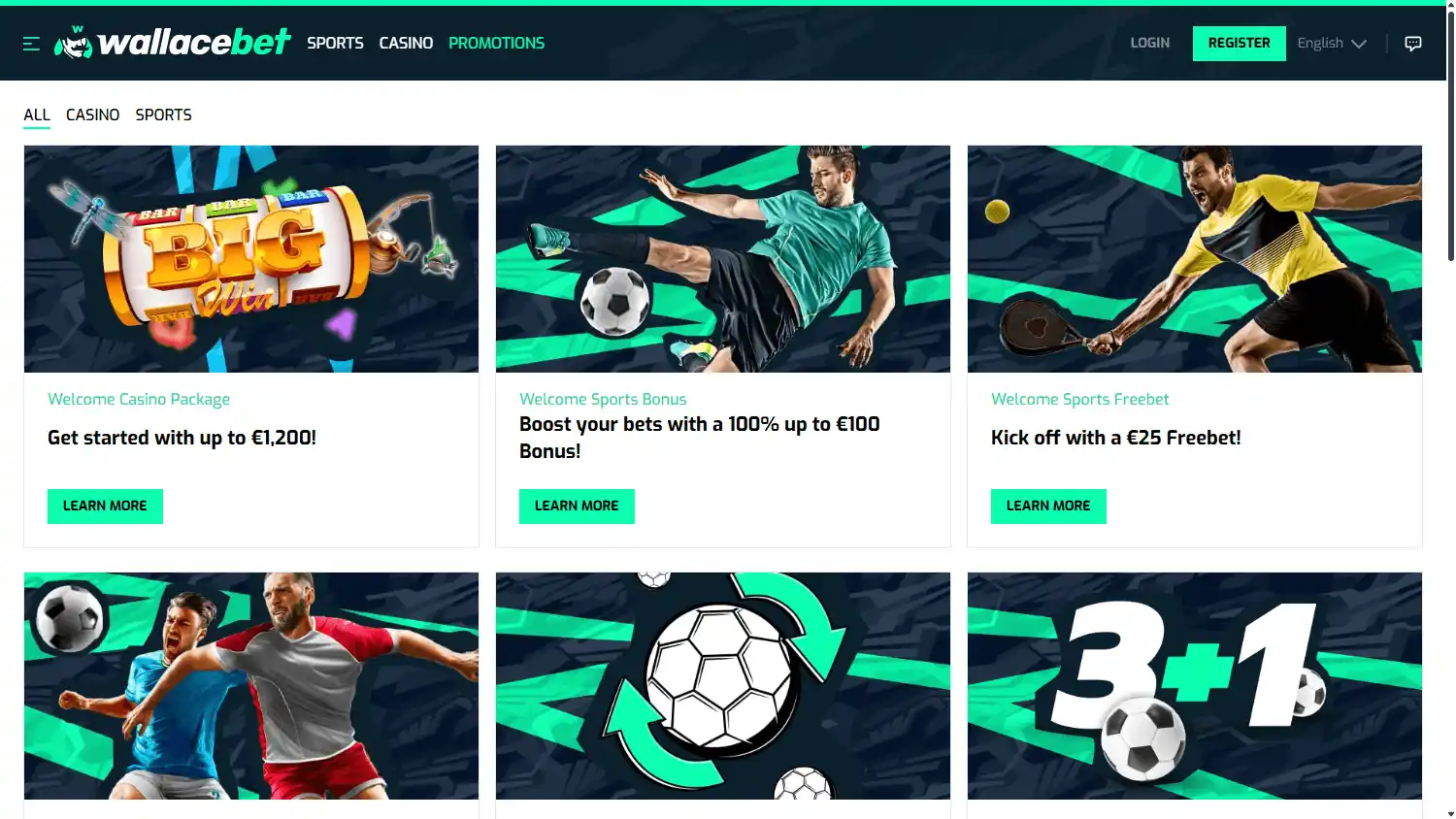 Wallacebet Casino screenshot 3