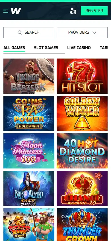 Wallacebet Casino screenshot 5