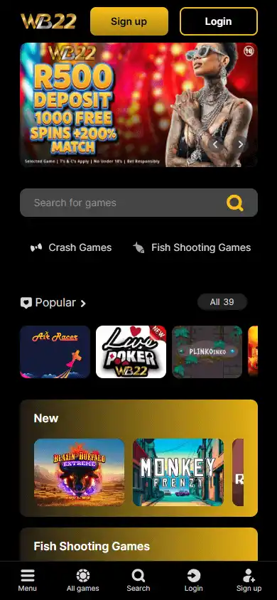 Wanejo Bets Casino screenshot 5