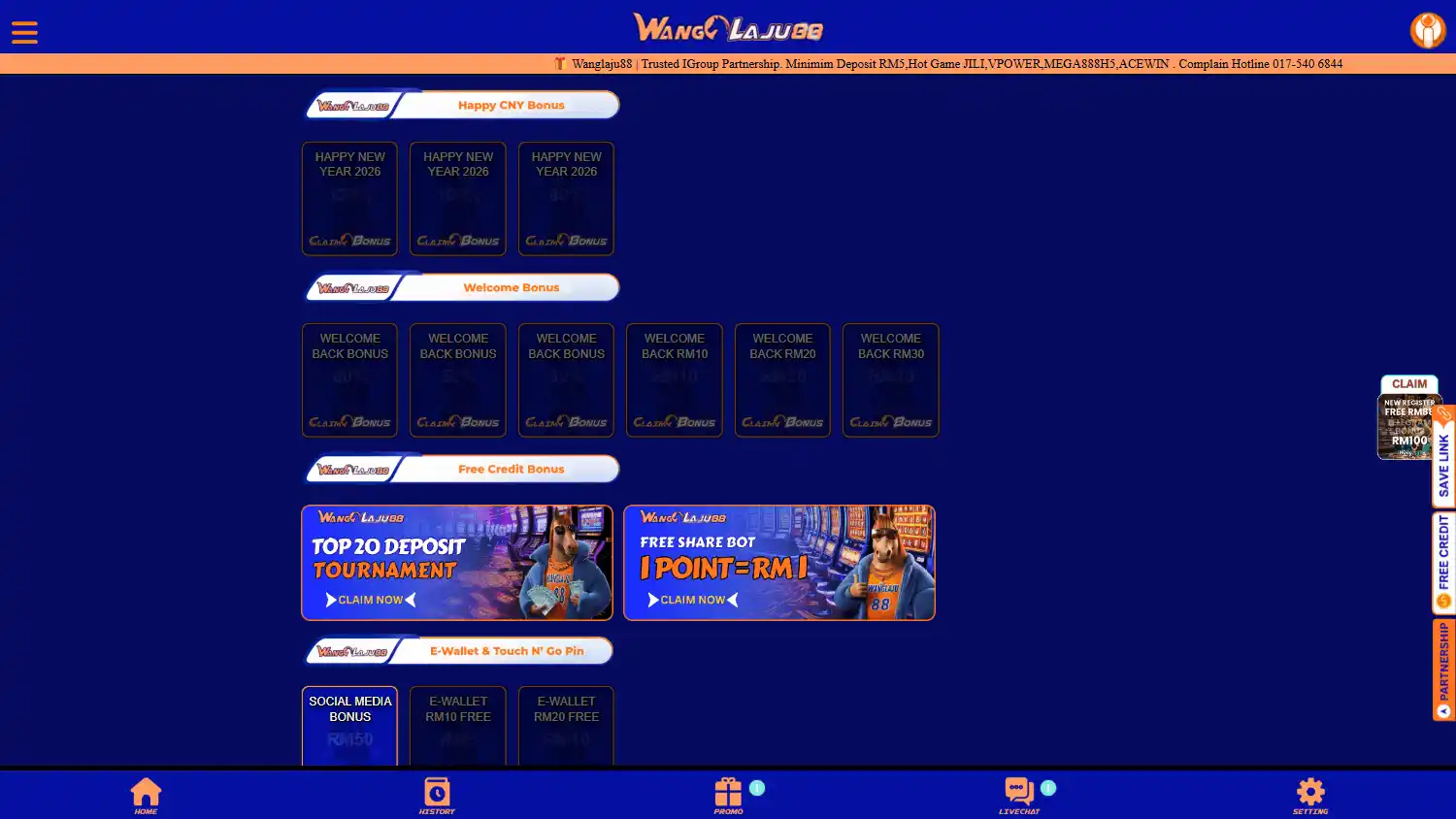 WangLaju88 Casino screenshot 2