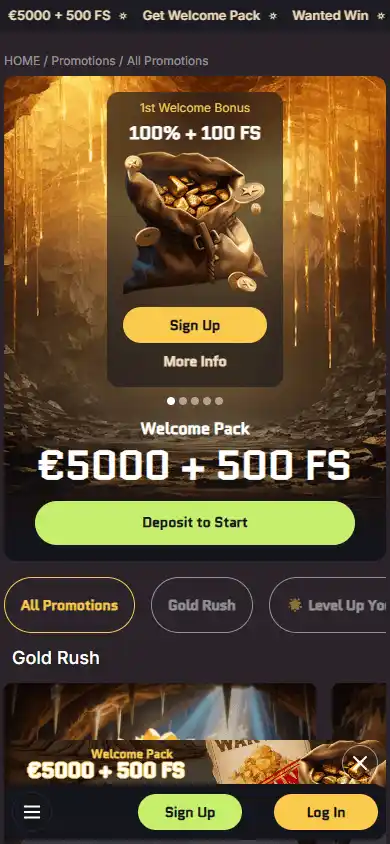 Wanted Win Casino screenshot 6