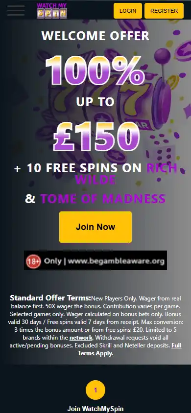 WatchMySpin Casino screenshot 4