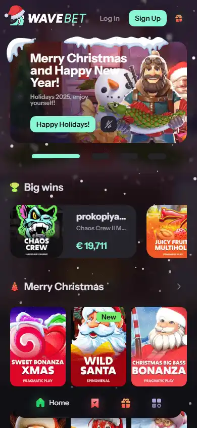 WaveBet Casino screenshot 4