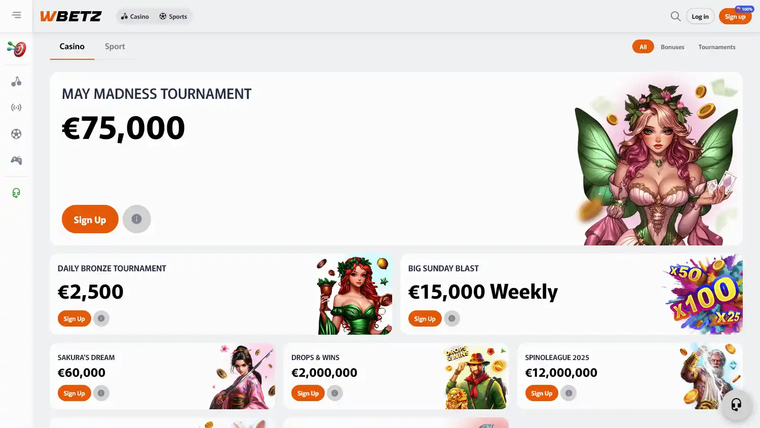 Wbetz Casino screenshot 3