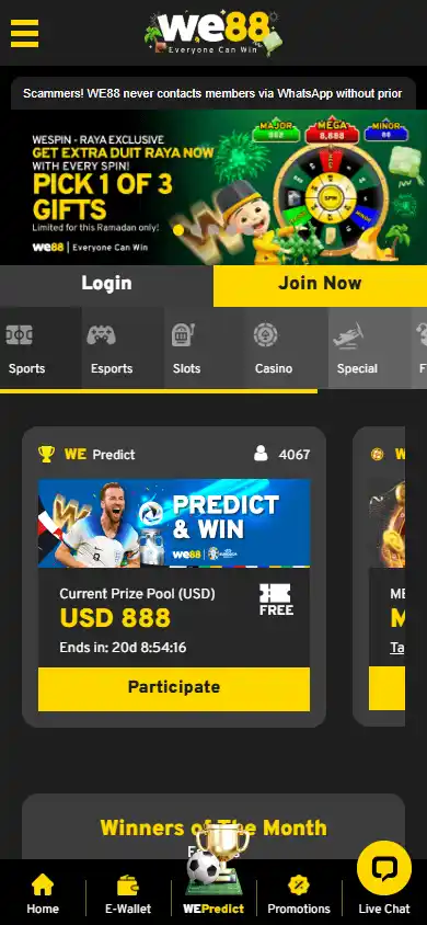 WE88 Casino screenshot 5