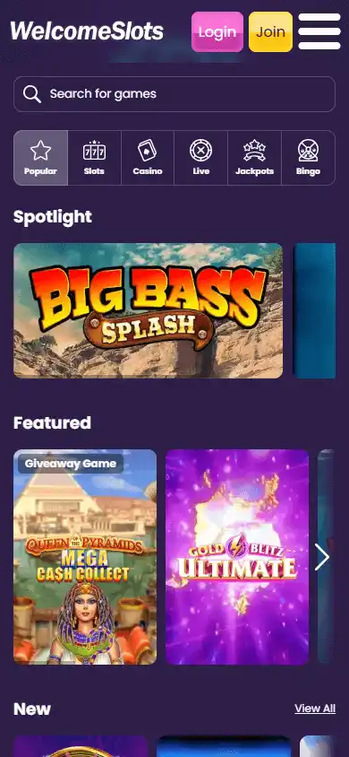 Welcome Slots Casino screenshot 5