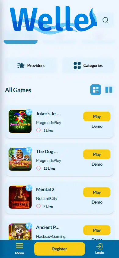 Welle Casino screenshot 5
