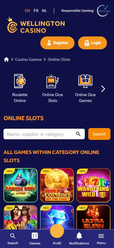 Wellington Casino screenshot 4