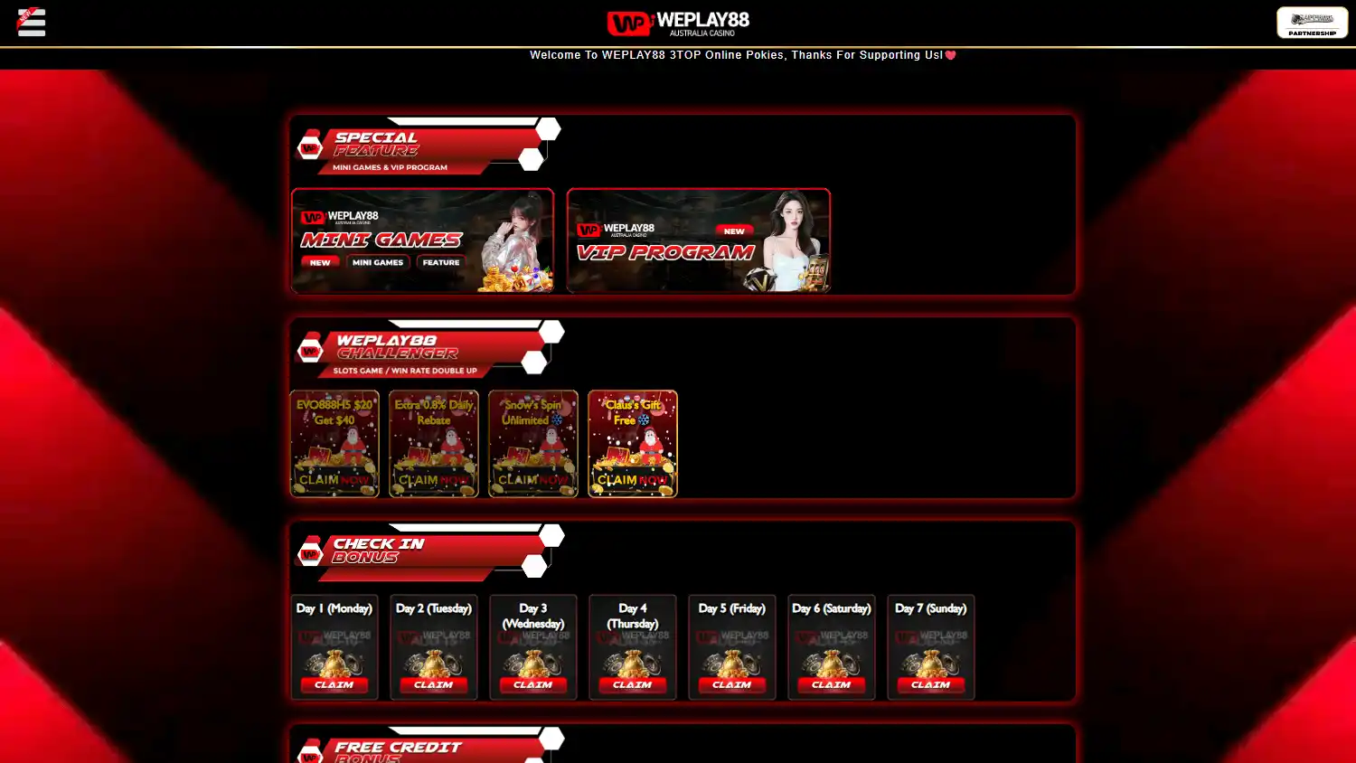 WePlay88 Casino screenshot 2