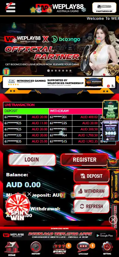 WePlay88 Casino screenshot 3