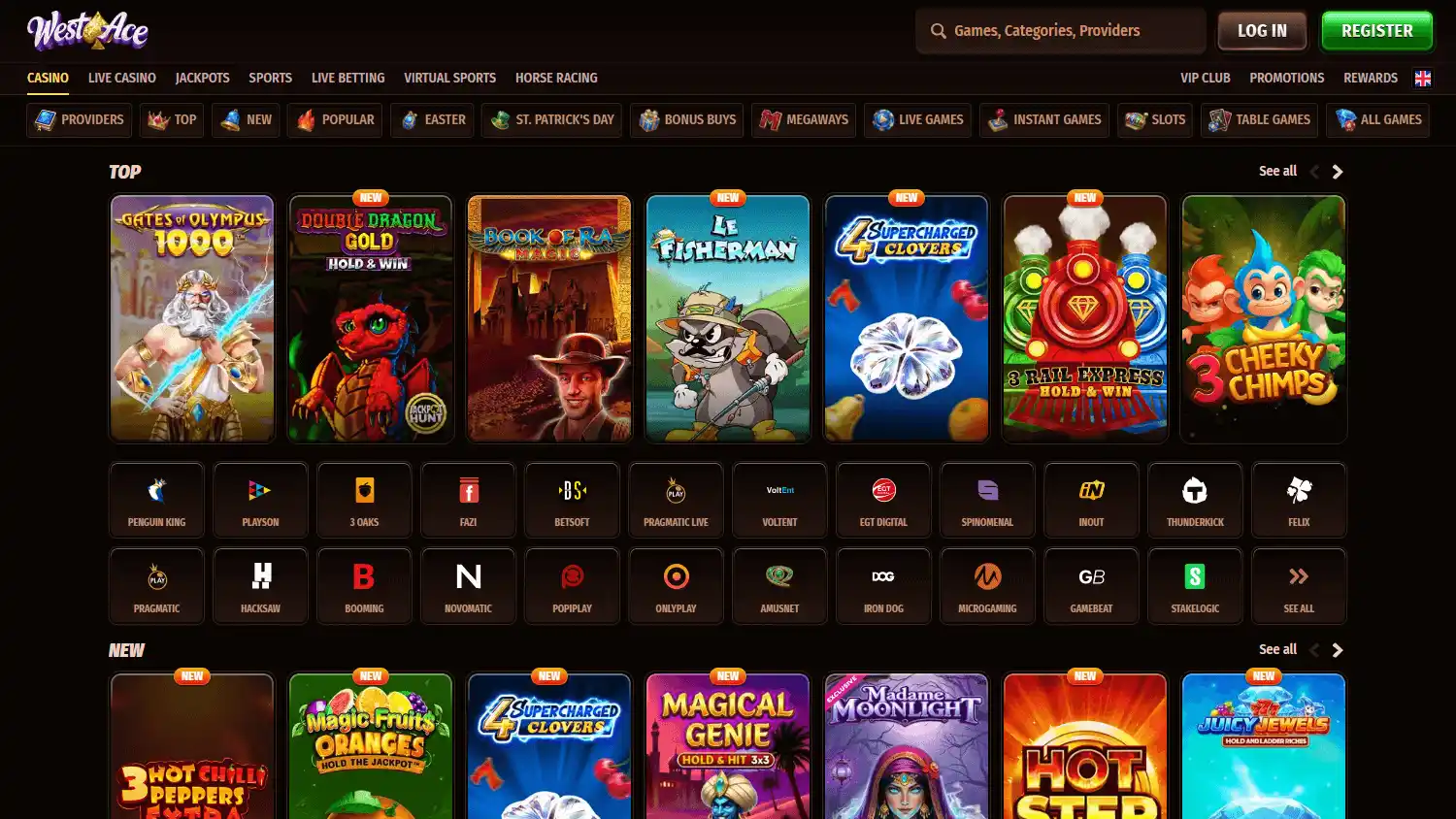 WestAce Casino screenshot 2