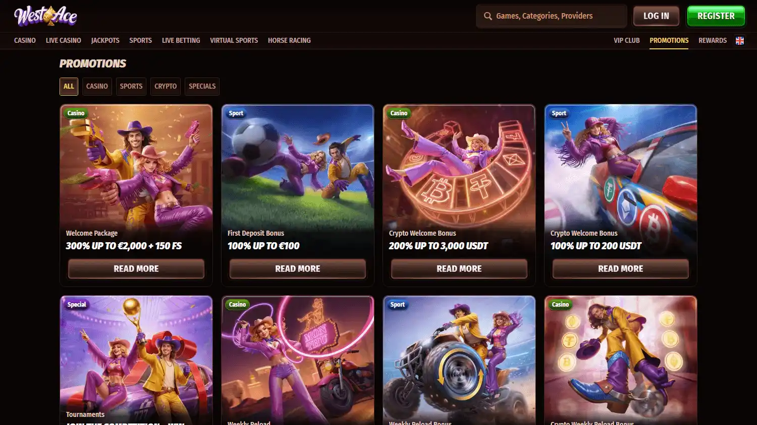 WestAce Casino screenshot 3