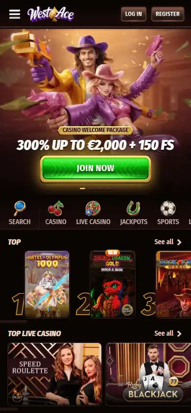 WestAce Casino screenshot 4