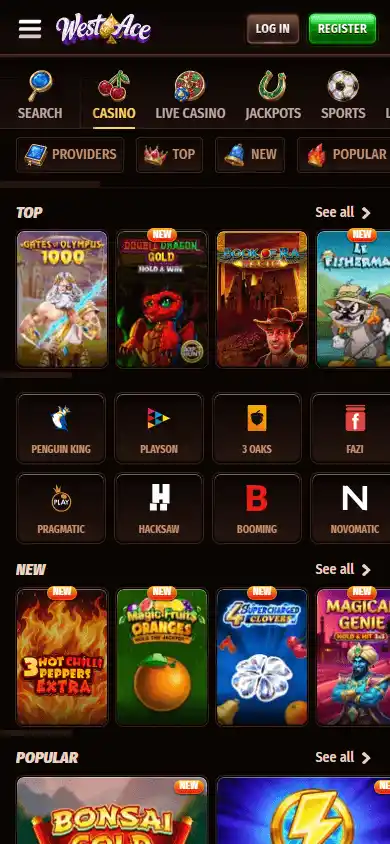 WestAce Casino screenshot 5