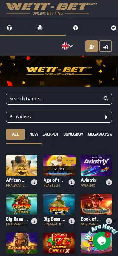Wett-Bet Casino screenshot 4