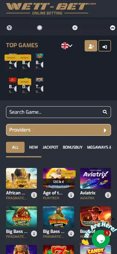 Wett-Bet Casino screenshot 5