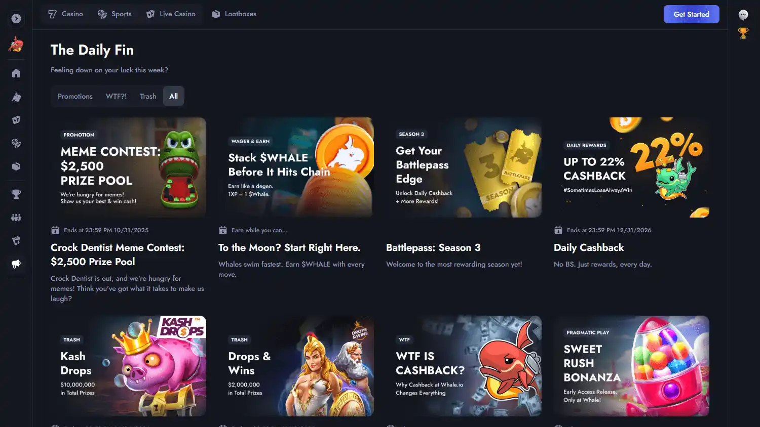 Whale.io Casino screenshot 3