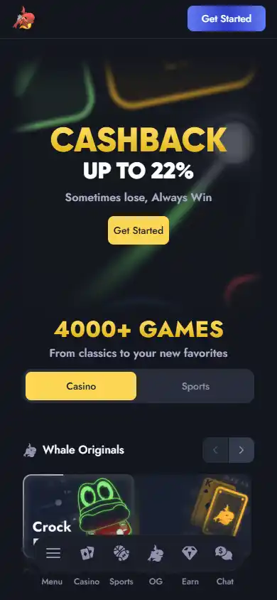 Whale.io Casino screenshot 4