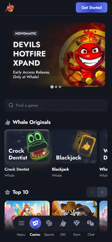 Whale.io Casino screenshot 5